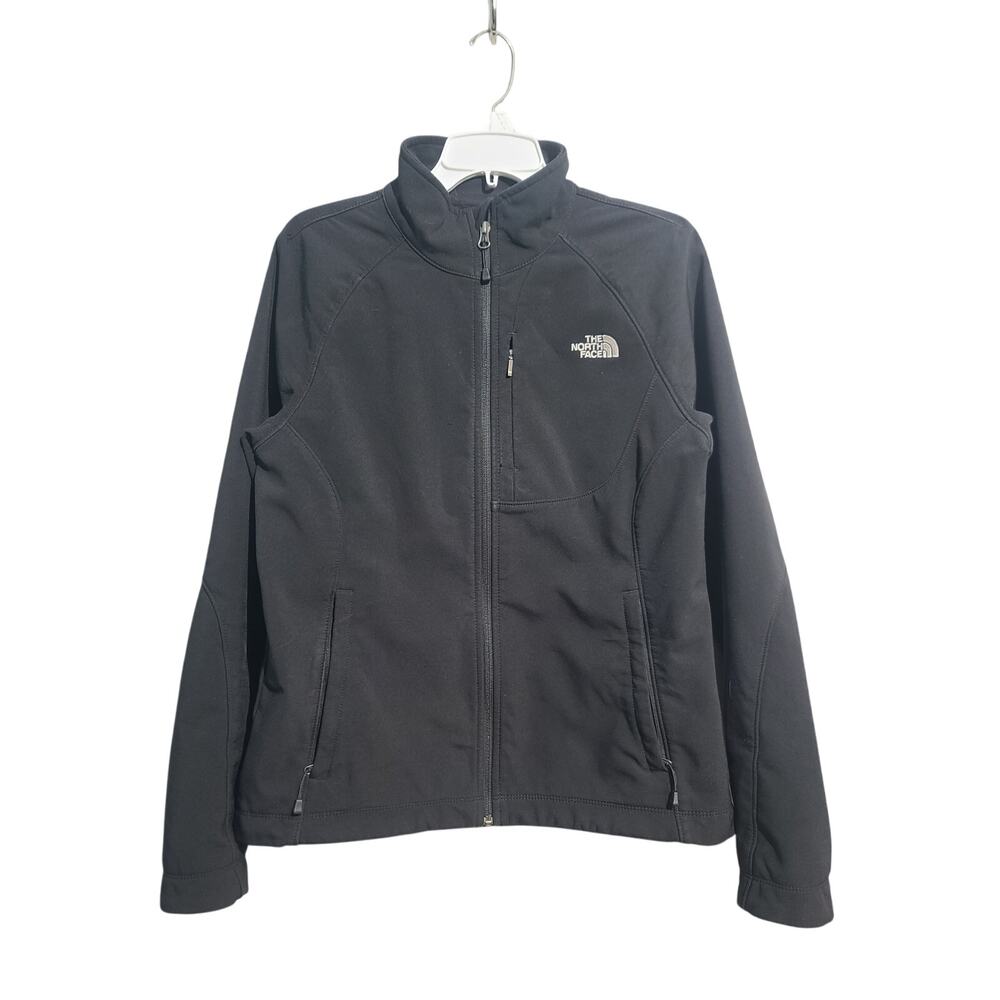 The North Face Apex Bionic Softshell Jacket Large Black GUC WindWall AMVX